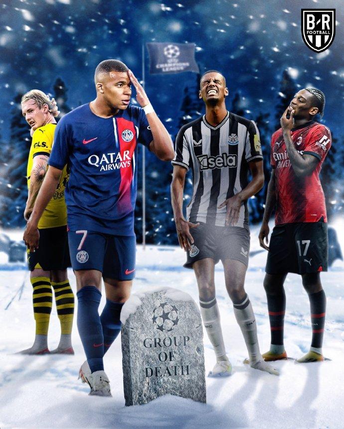 来说说您心中的欧冠死亡之组？除了“巴黎剩姆院”，似乎也没什么焦点了[震惊]，但也