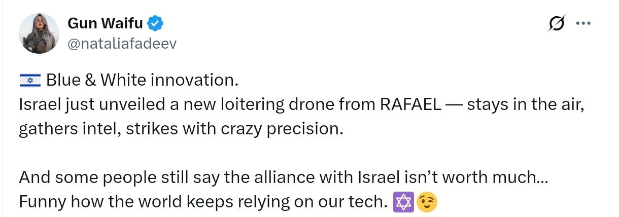 以色列刚刚由拉法尔（RAFAEL）公司发布了新型徘徊弹药无人机——能在空中长时间