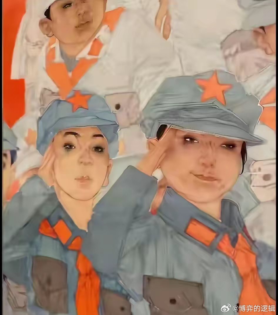 毒教材刚换下去，这红色题材绘画又出幺蛾子了！“这画的是什么” ？不少人看完心里很