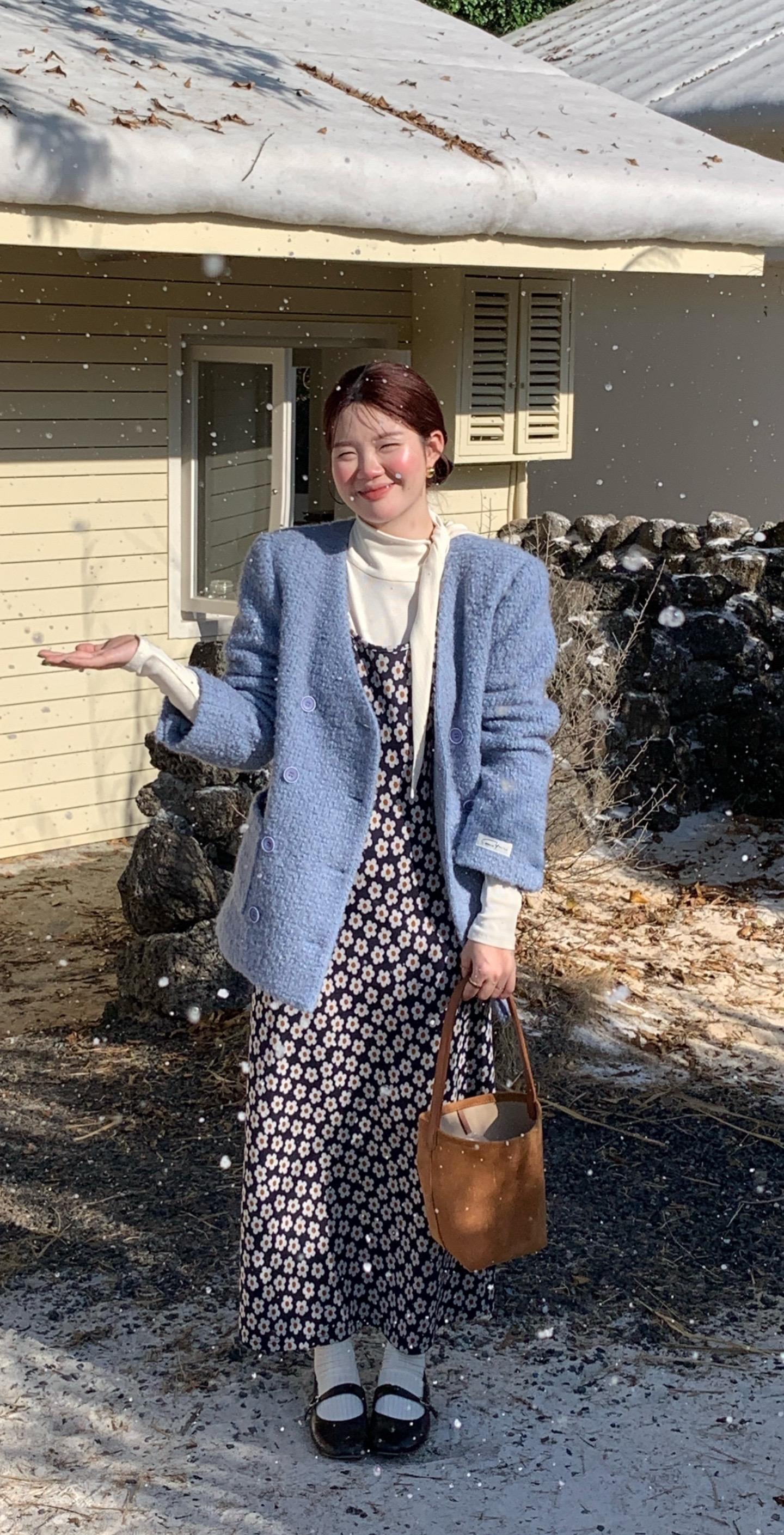 韩里韩气的秋冬穿搭。你们喜欢哪一套～冬季韩系穿搭ootd