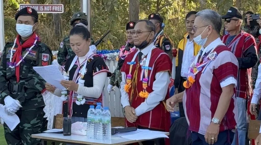 世界上又多了一个国家？
宣布脱离缅甸
哥都礼共和国正式成立！

当奈尔达·妙将军