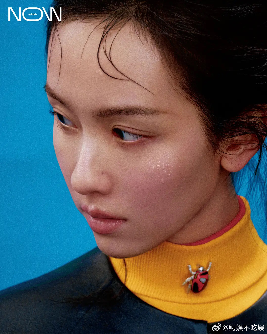 陈都灵冬日写真的风格比杂志的造型适合多了，以后还是走清纯风吧 