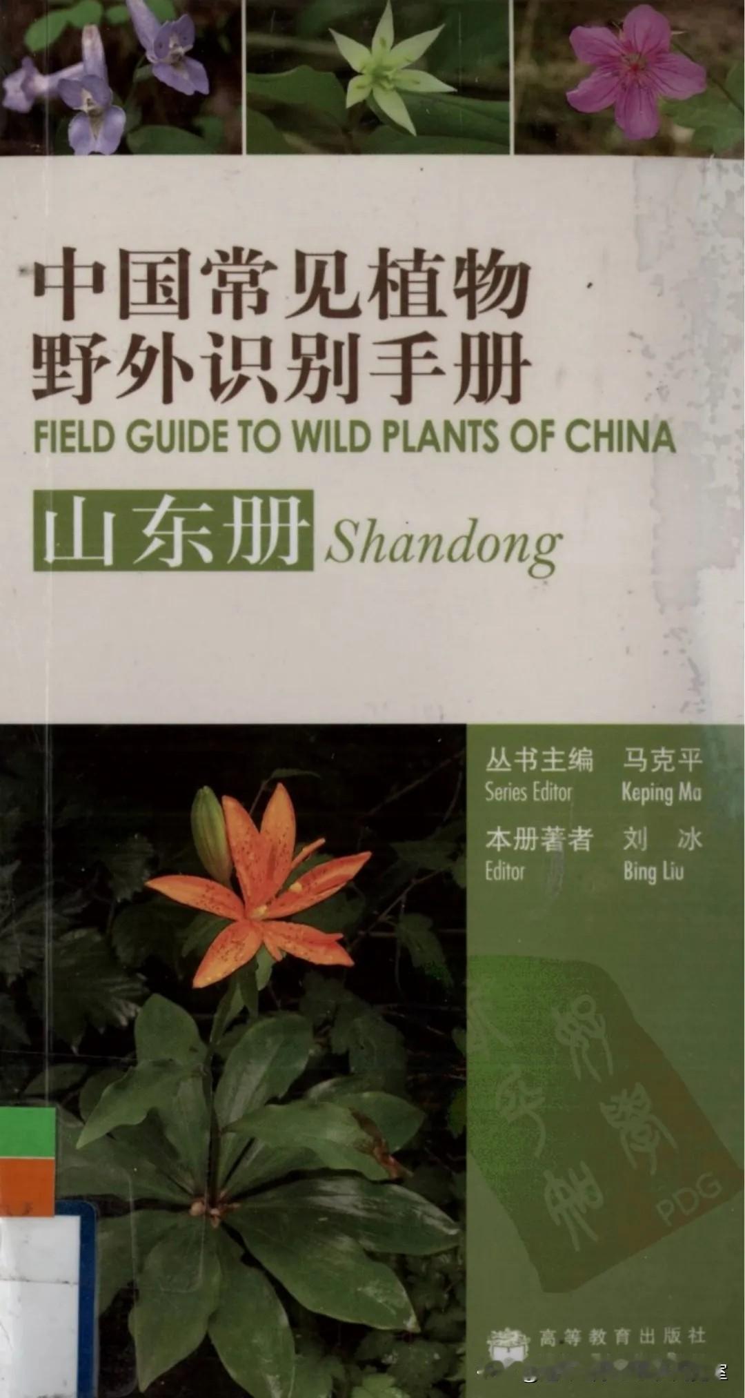 《中国常见植物野外识别手册.山东卷》拾页01