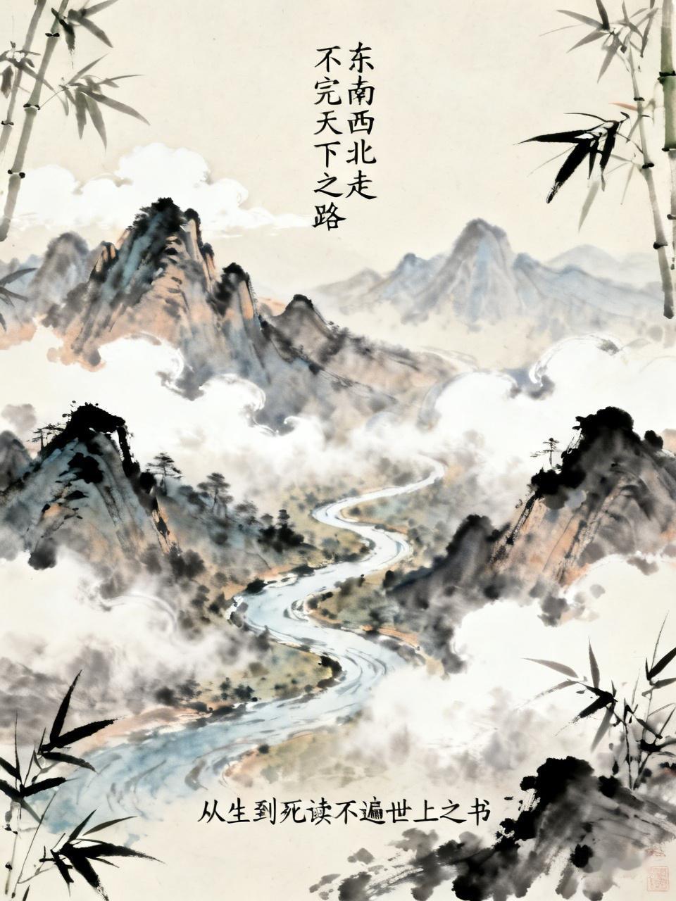 从生到死读不遍世上之书。