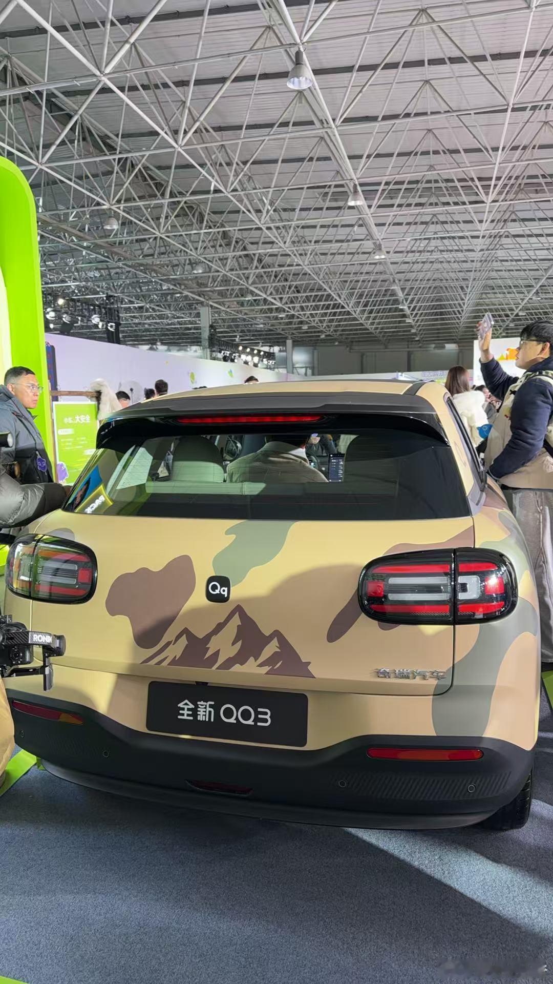 奇瑞QQ回归哇 奇瑞全新 QQ3也太可爱了！有点想买一台练手了，这个内饰也很好看