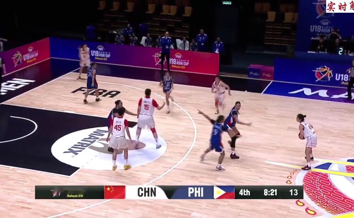 9投全中！孙晗昀高效发挥，中国U18女篮挺进四强