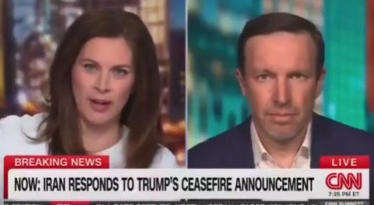 【民主党指责唐纳德·特朗普将霍尔木兹海峡的控制权留在了伊朗手中 克里斯·墨菲参议