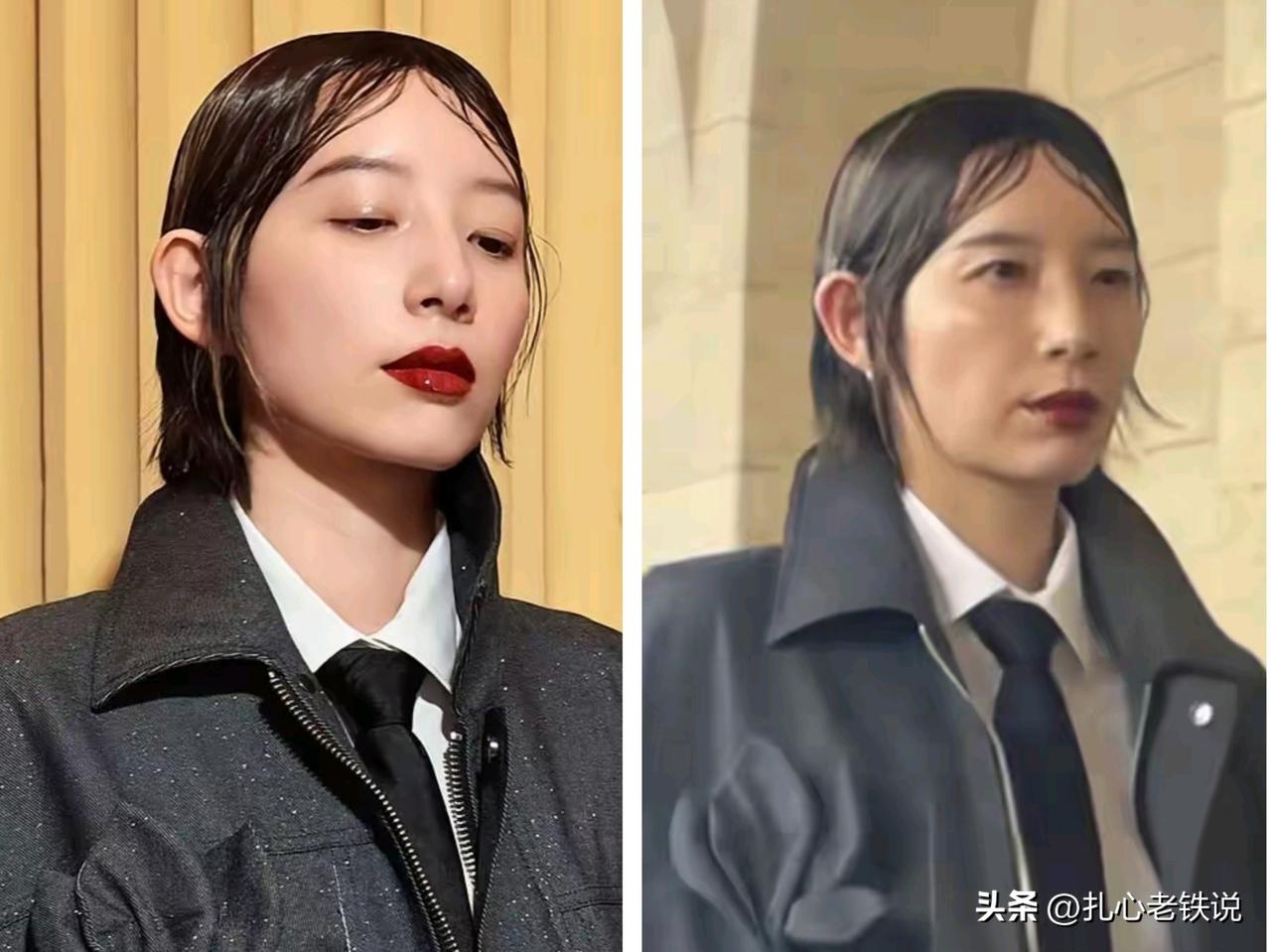 “顺产头”是迎合国际时尚？还是挑战大众审美？不得不说，巴黎时装周上的李斯丹妮，让