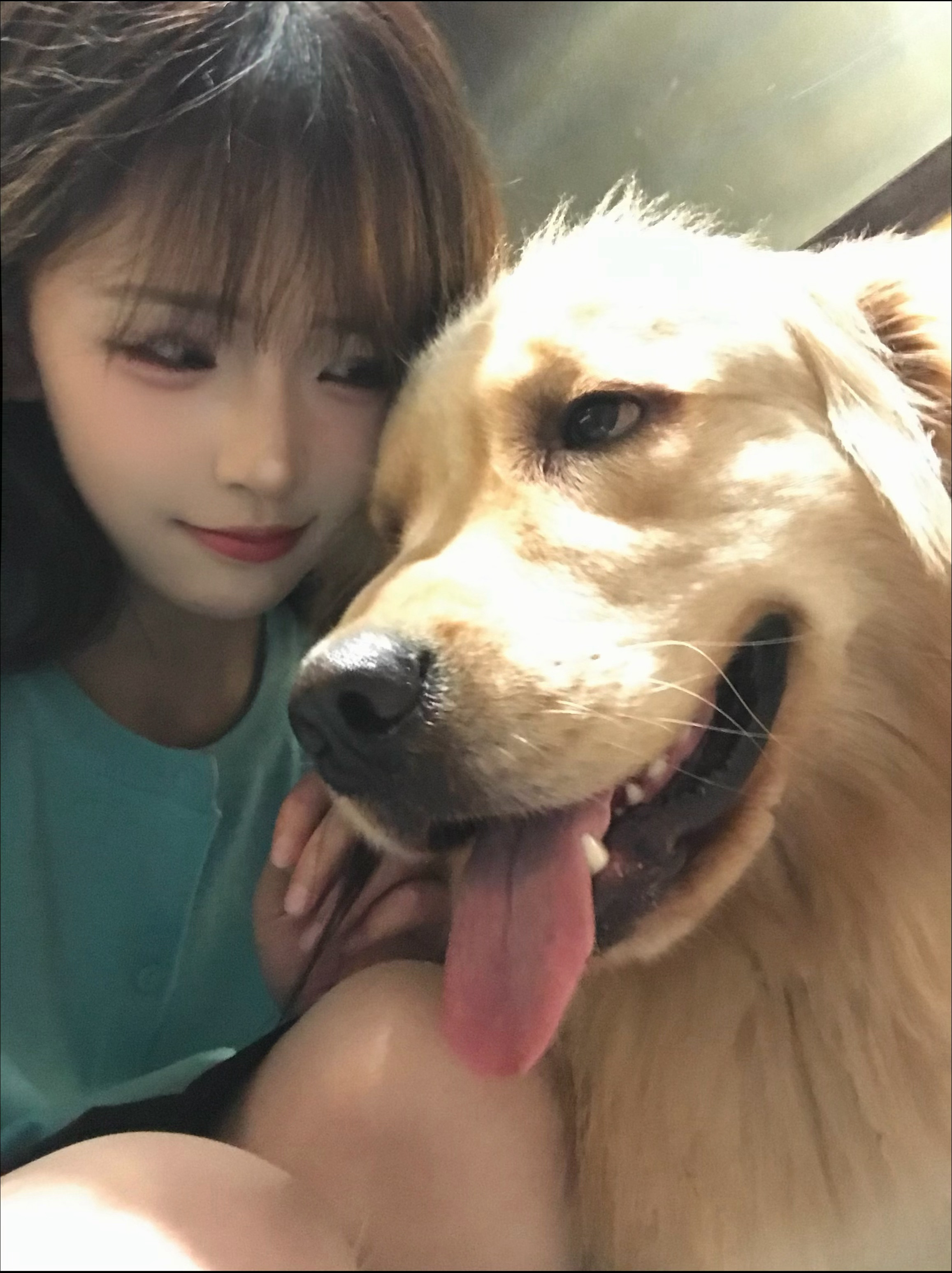 好天气，嘻嘻 