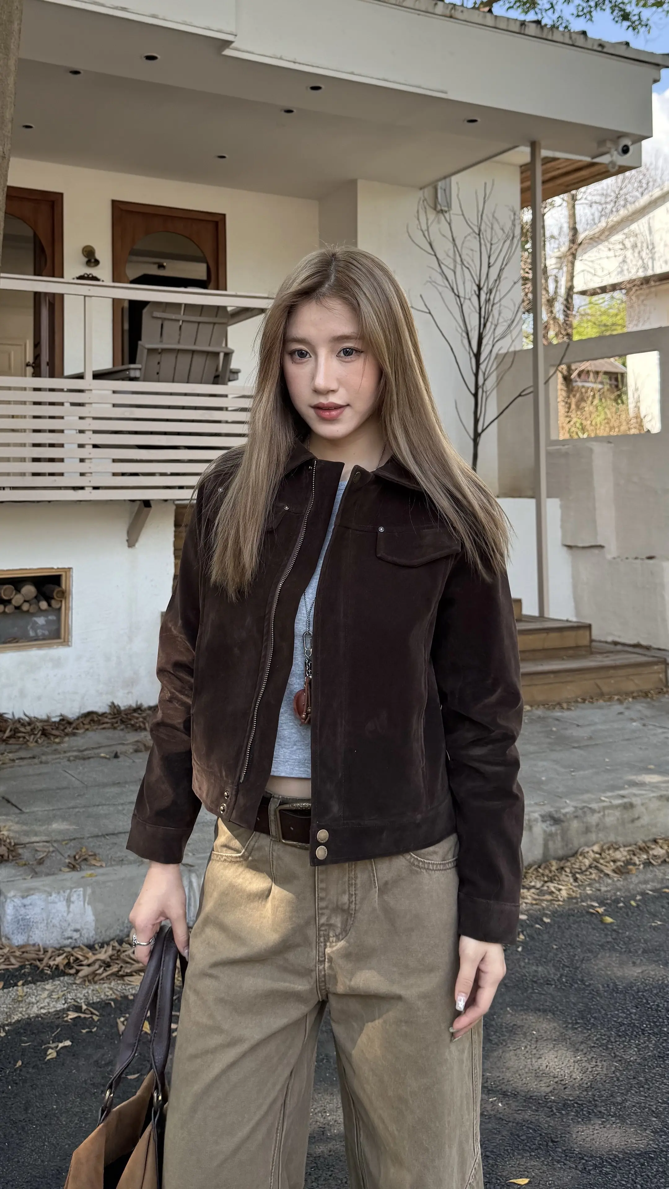 秋天最喜欢的颜色。