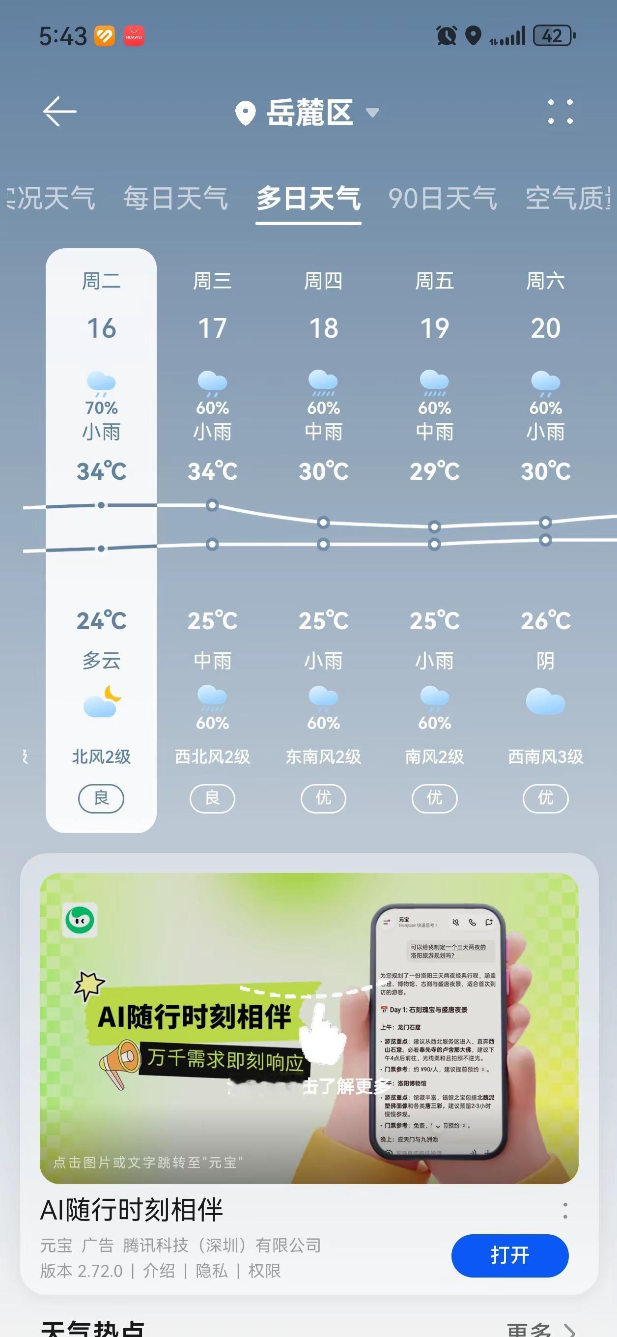 自从过完年，长沙已经连续下了 4 个月雨了，实体店最受影响，也不知道今年的长沙的