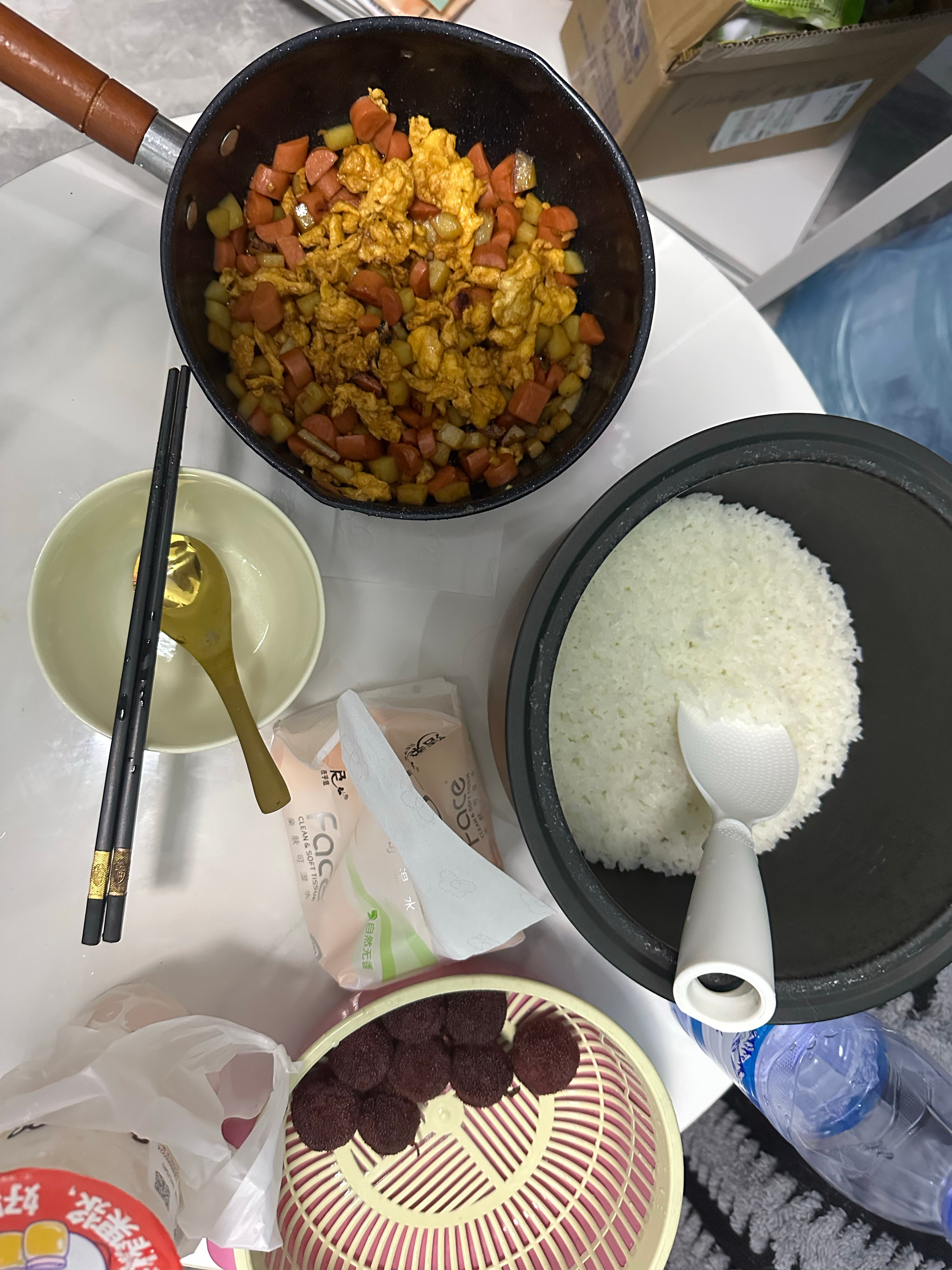 来吃