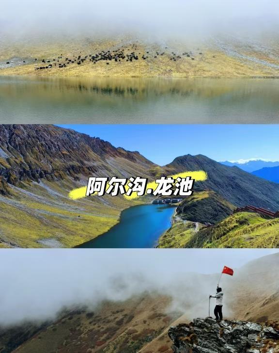 阿尔沟龙池拿牌攻略｜4030米的虐无爽
家人们谁懂啊！为了看一眼龙池，为了一句来