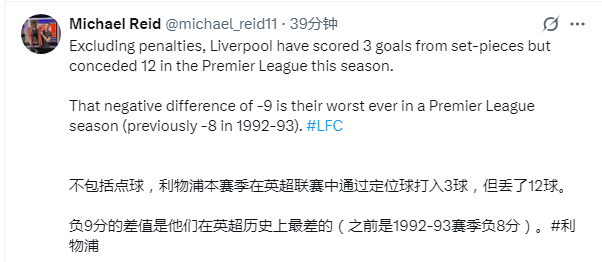 下赛季会不会招聘定位球专职教练，本赛季估摸着就这样了