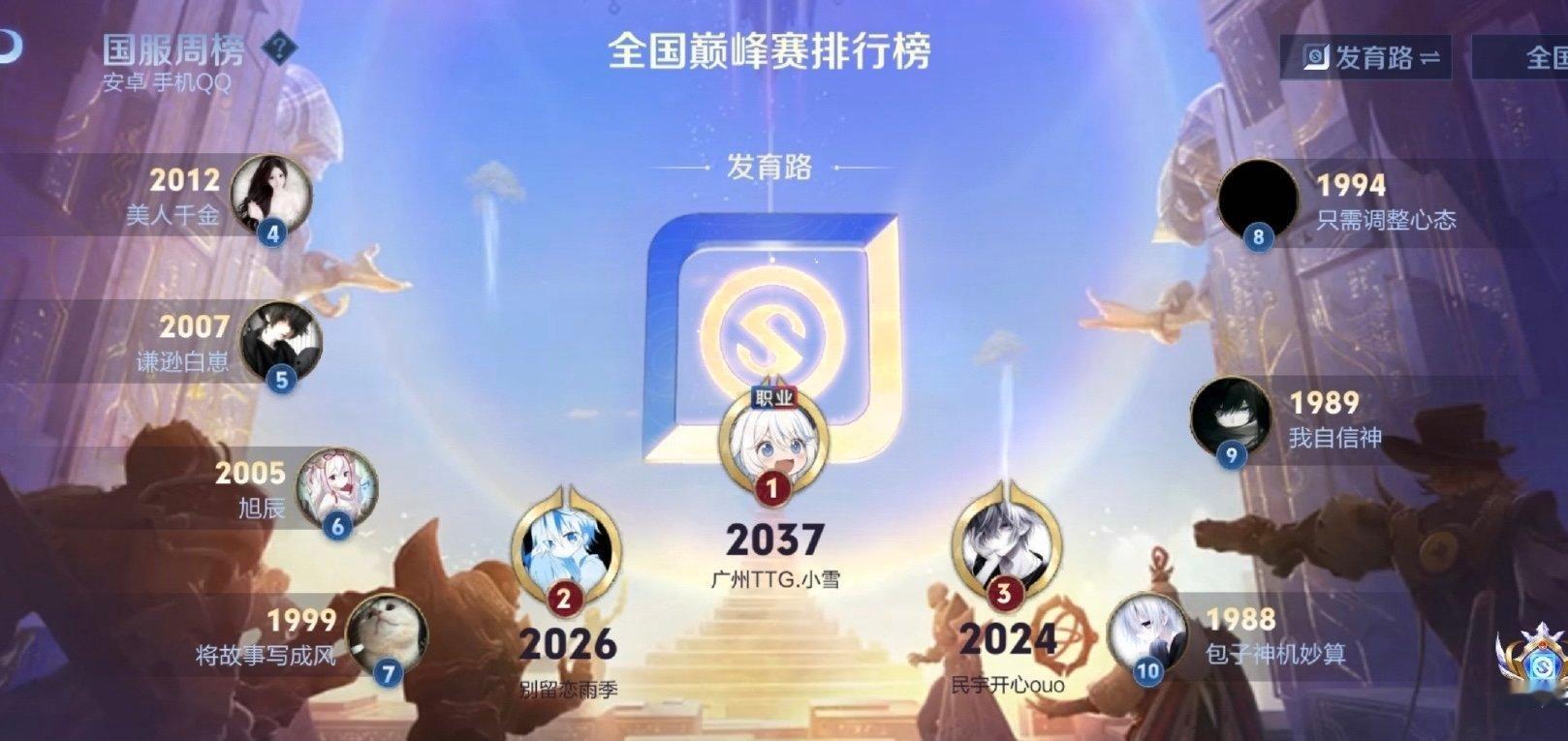 瓜友速报 小雪发育路巅峰第一 ​​​