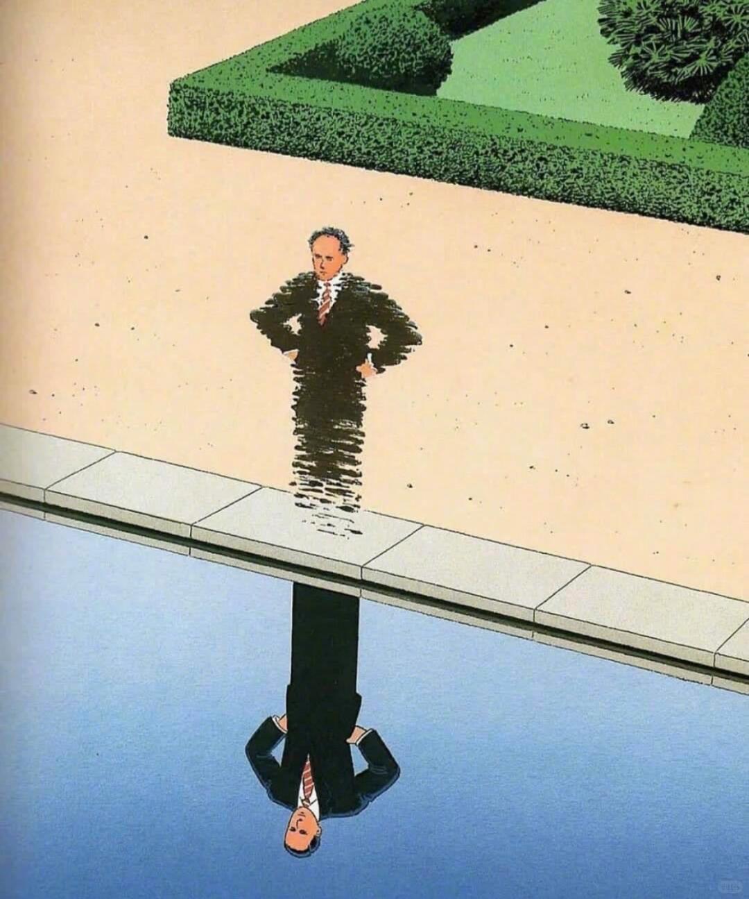 法国插画家 Guy Billout 带来的一系列天马行空作品，每一张图都深藏寓意