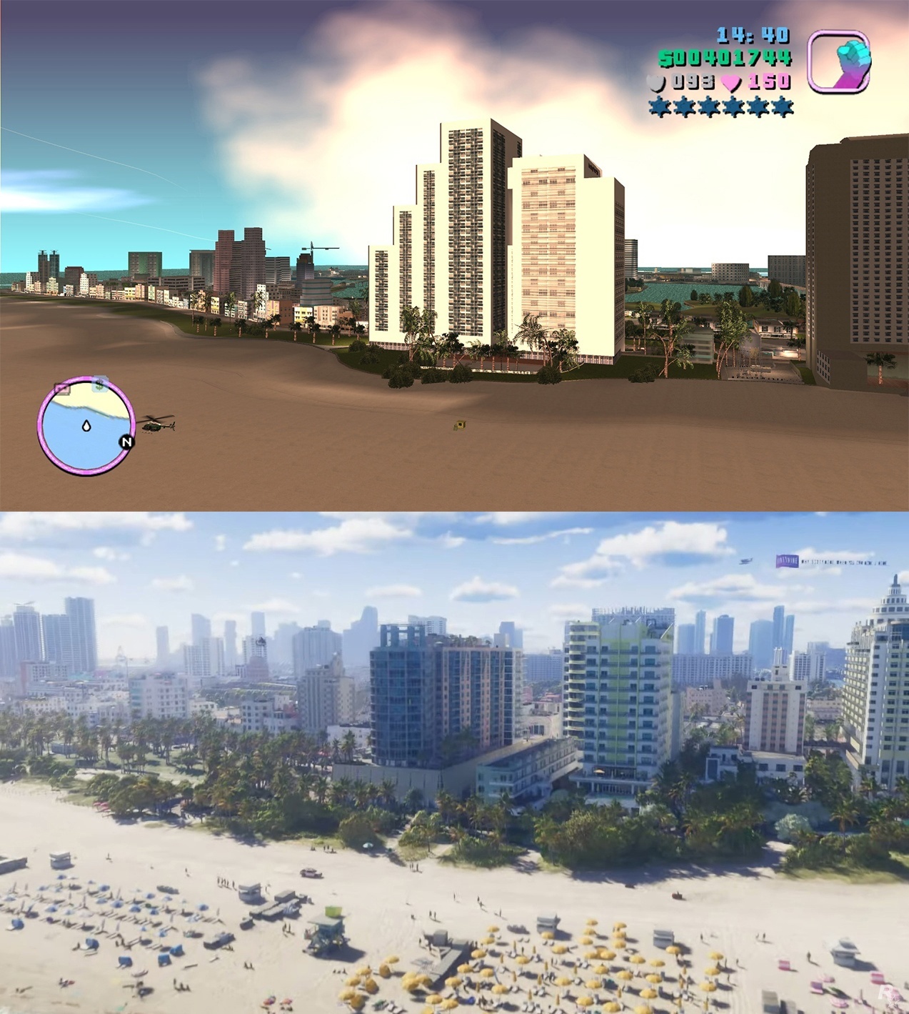 GTA：罪恶都市 vs. GTA 6 ​​​