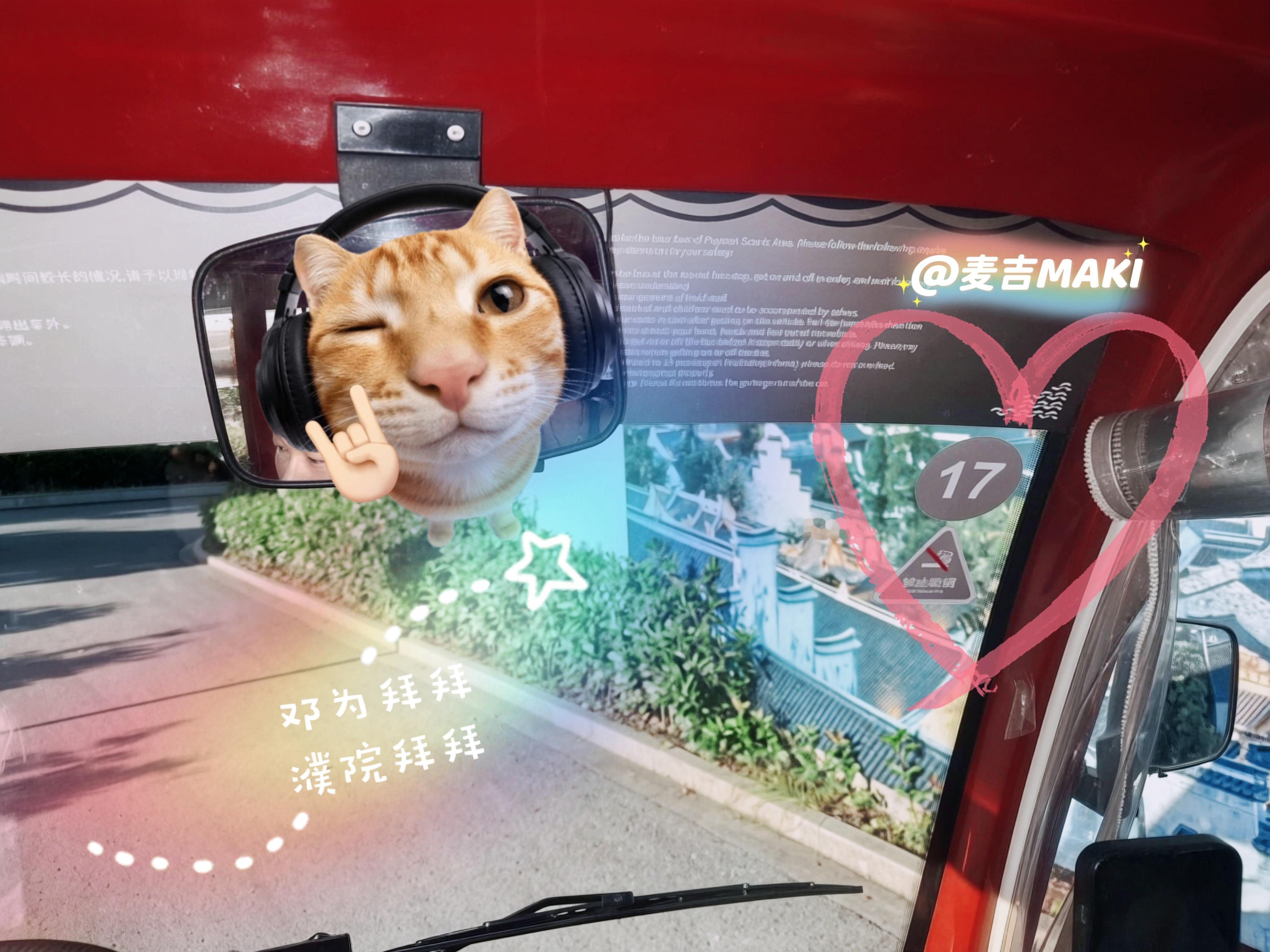 今天坐着17号车车离开濮院啦[憧憬]明天做回打工🐮🐴 ​​​