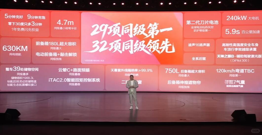 11.99-14.99万的闪充元PLUS是级别标杆吗？
教授觉得吧，这价格还是可