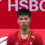 羽毛球中国大师赛男单八强产生7个，翁泓阳晋级，陆光祖比赛中
翁泓阳 2比1 骆建