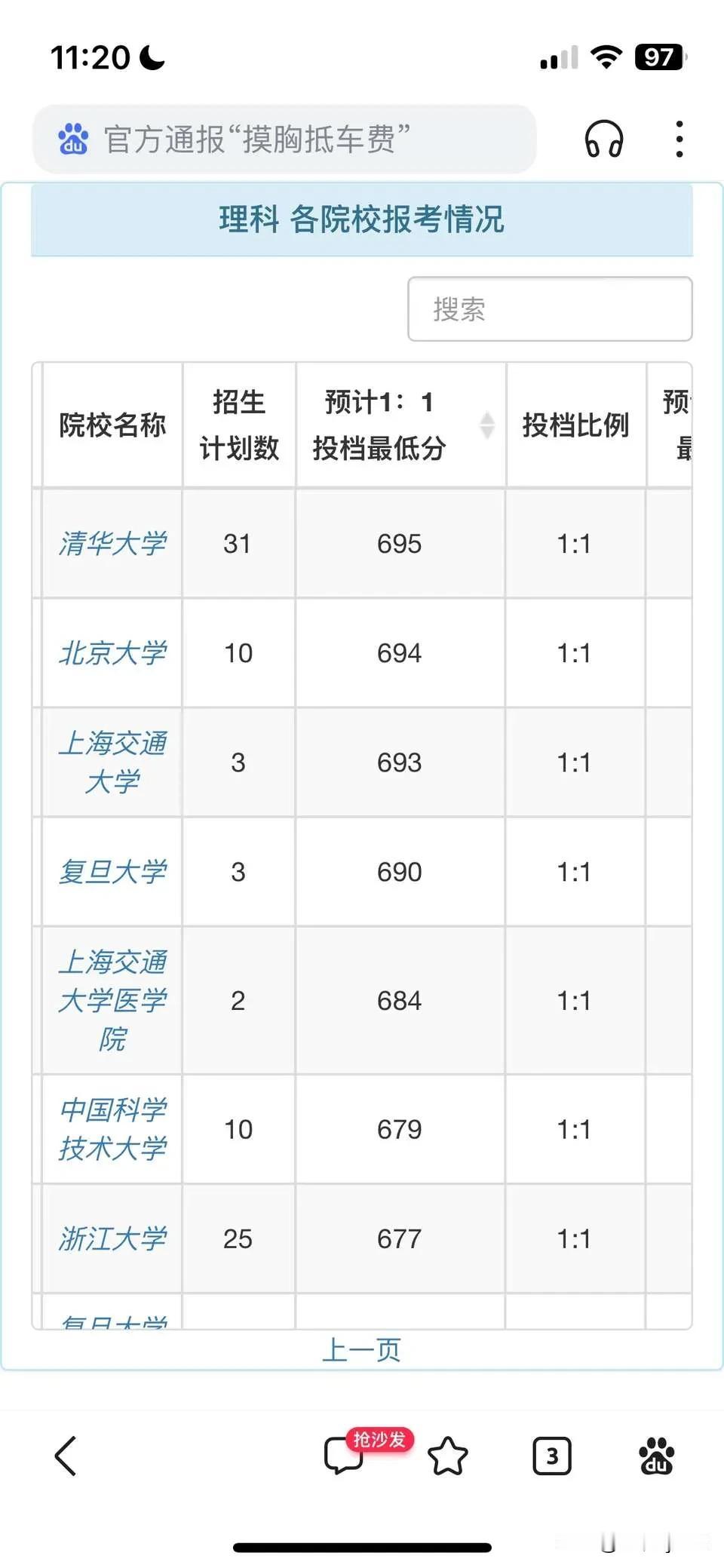 2024内蒙古普通批次投档分数线690分已锁定，这个炒股式志愿填报真刺激，复旦、