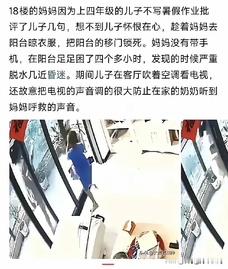 开眼界了，这可真的是妈妈的好大儿啊！悲哀，真的替这个妈妈感到悲哀！慈母多败儿，跟