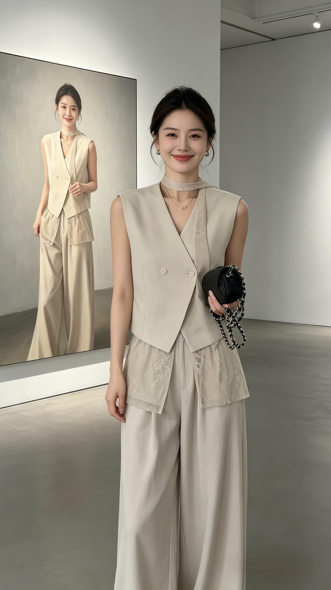 夏日松弛感套装穿搭指南 气质穿搭高级感穿搭韩系穿搭穿搭