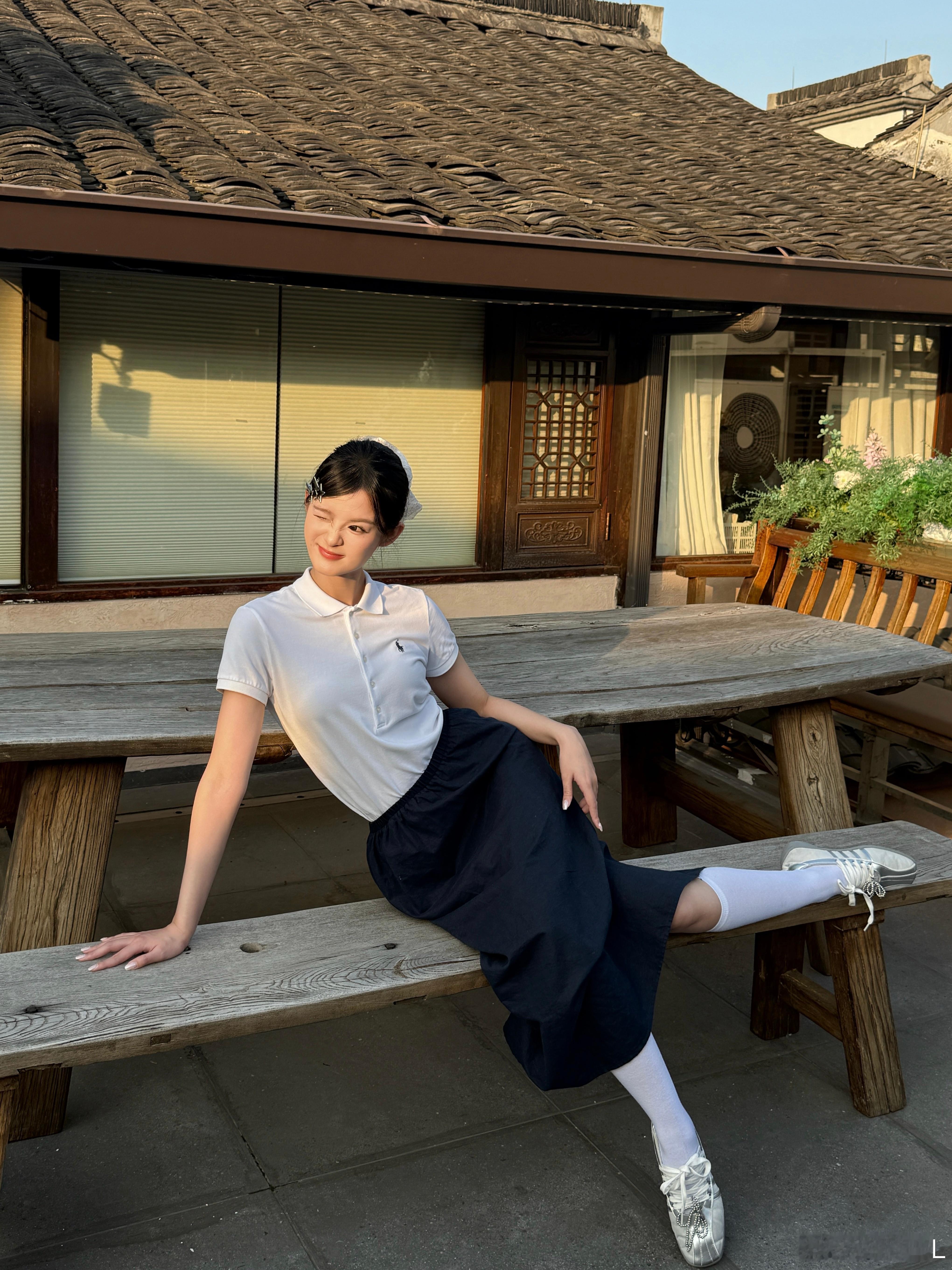日常分享今日穿搭(ootd) 今天太可爱了所以放出九宫格自我欣赏一下紫一紫定能行