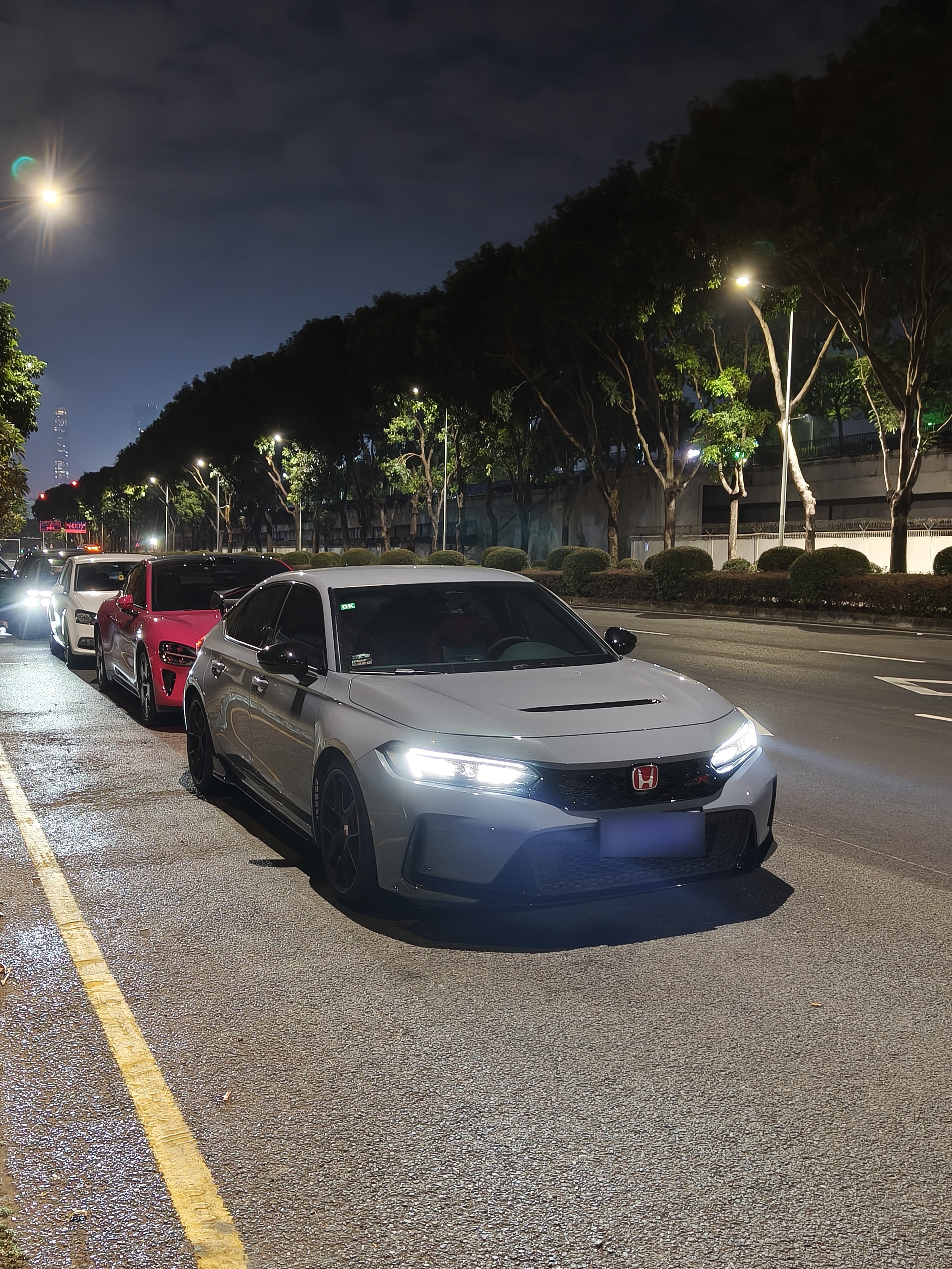 开开工程师朋友的全功率完全体版FL5 TYPE R，太猛了，三挡前轮还在打滑，原