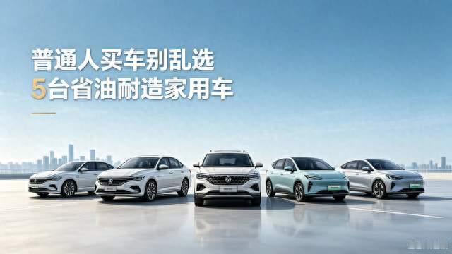买车，只看这几款就够了。5 台省心好车！工薪家庭闭入眼