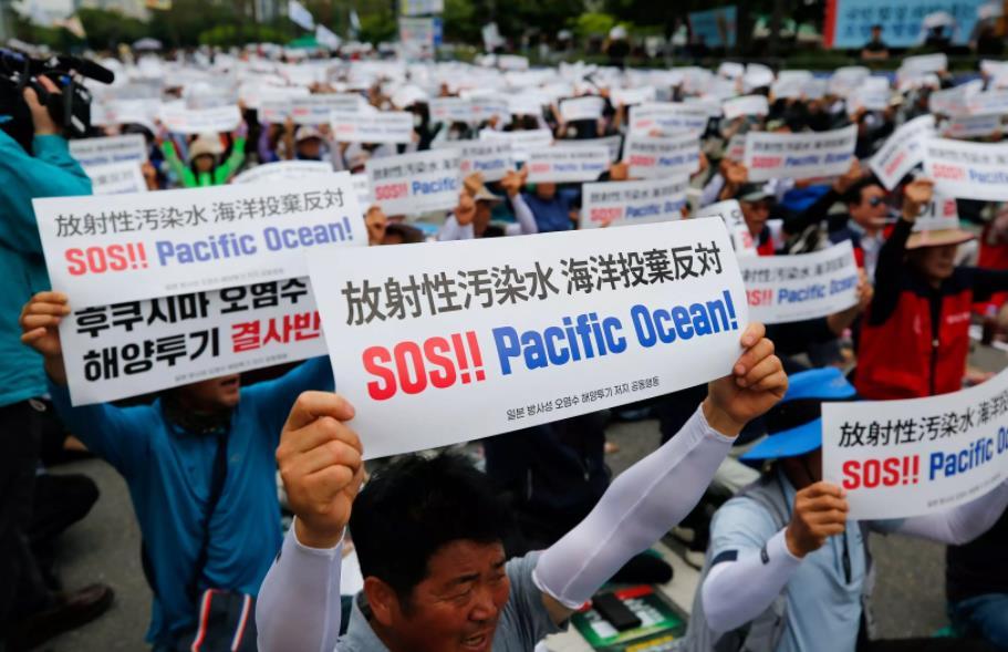 日本将海洋当作自家的下水道，任性并随意地排放核废水，
为什么美国居然是默认，并且