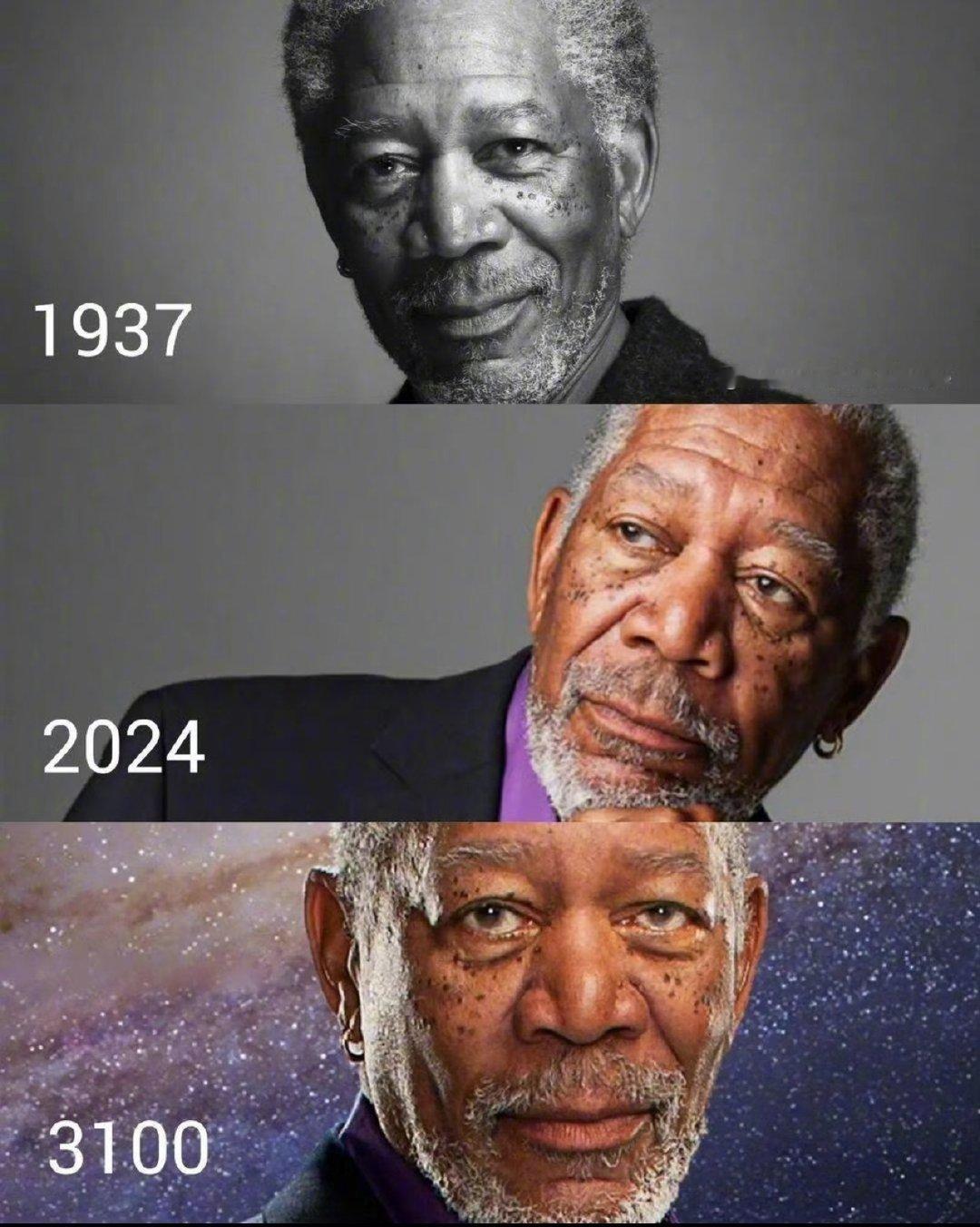 摩根弗里曼不老童颜《惊天魔盗团3》官宣！摩根·弗里曼太抗老，三十多年如昔，和《肖