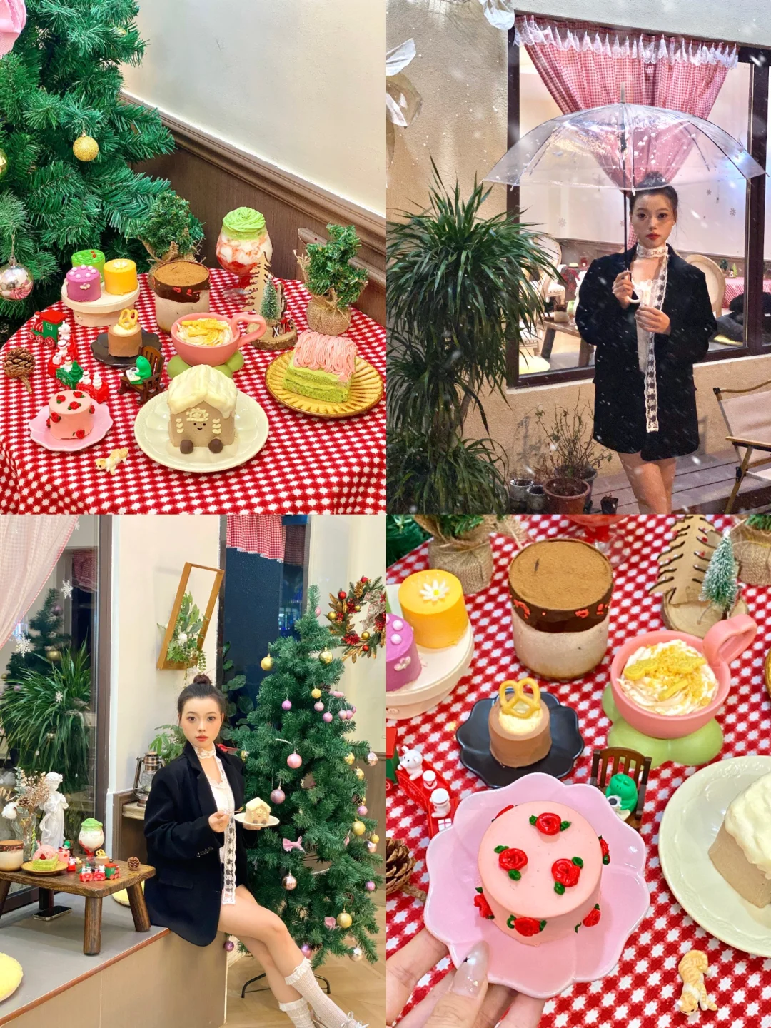 东莞会下雪❄️的甜品小店🎄提前过圣诞…好美