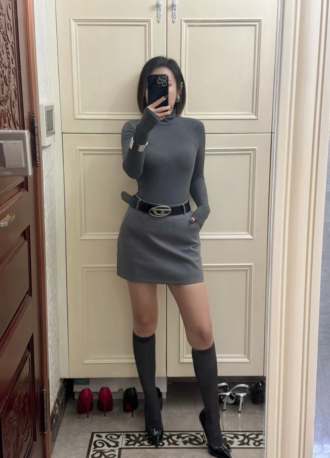 穿搭分享！👩‍🦰👠💄