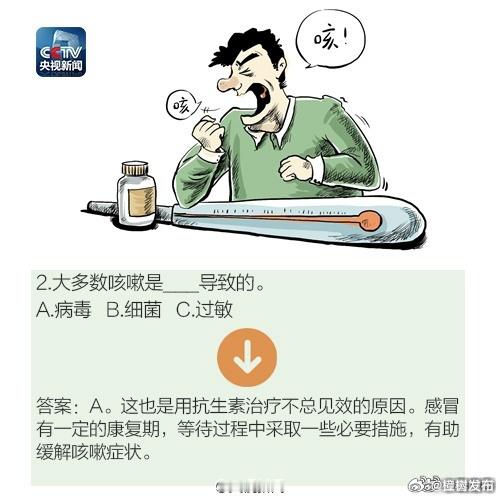【转扩！什么样的咳嗽需要重视？】专家表示：①除了咳嗽之外，伴有发烧或是咯血等症状
