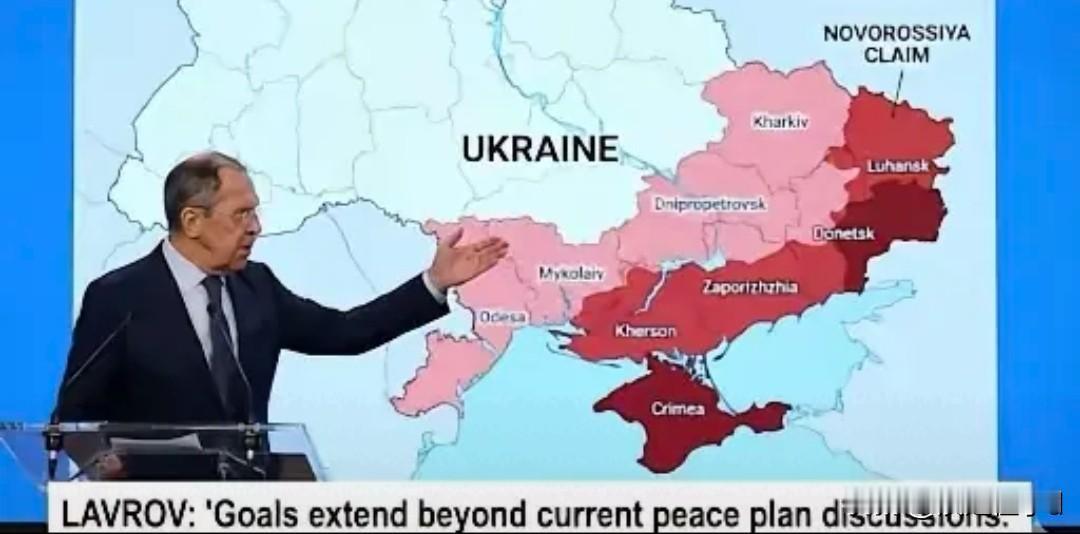 俄胃口大到没边！拉夫罗夫硬要乌克兰半壁江山
 
拉夫罗夫直言要拿下乌克兰“新俄罗