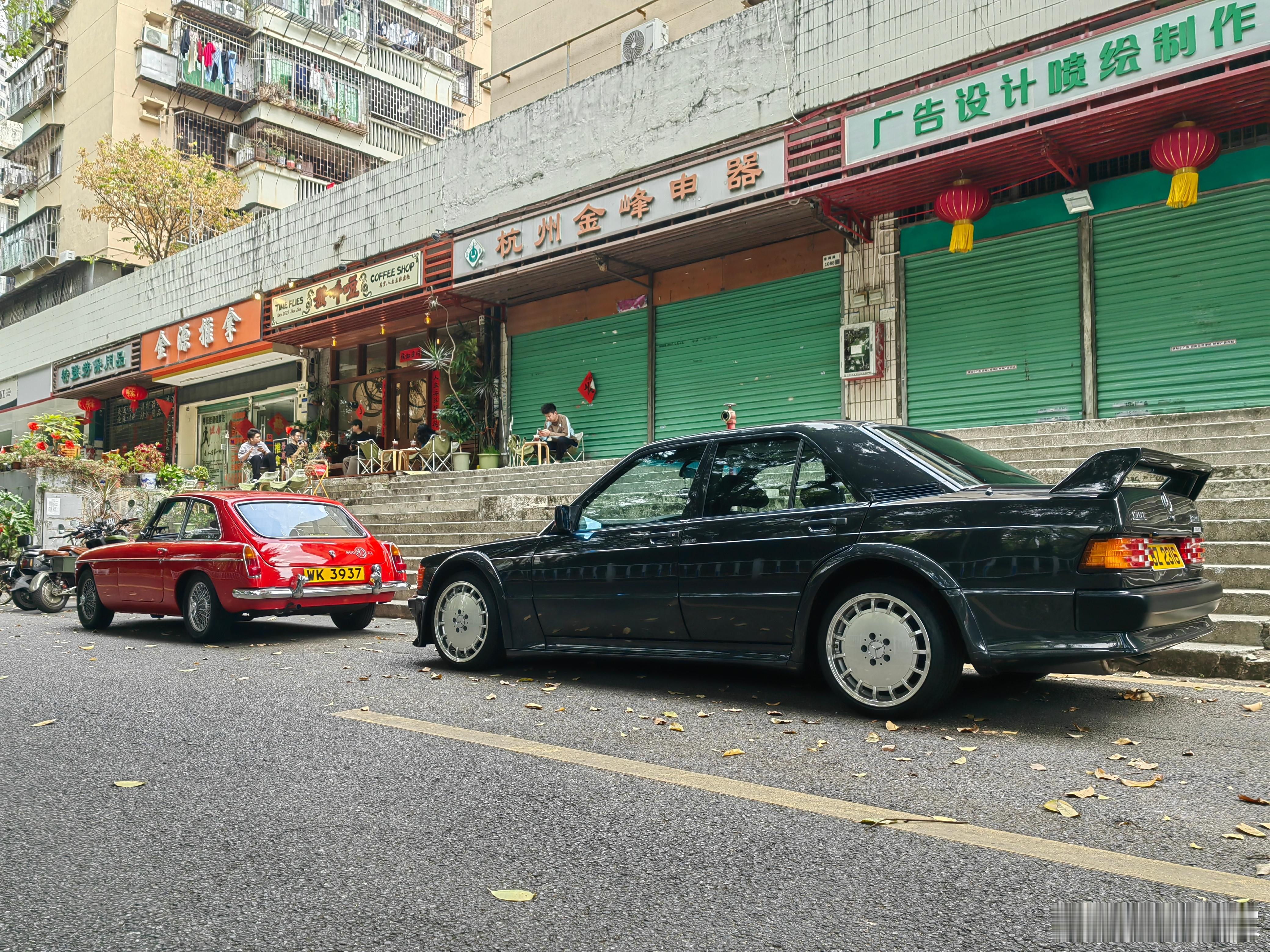 上周日两部老车在深圳一日游ANYCAR粤港汽车文化老车玩家大v聊车