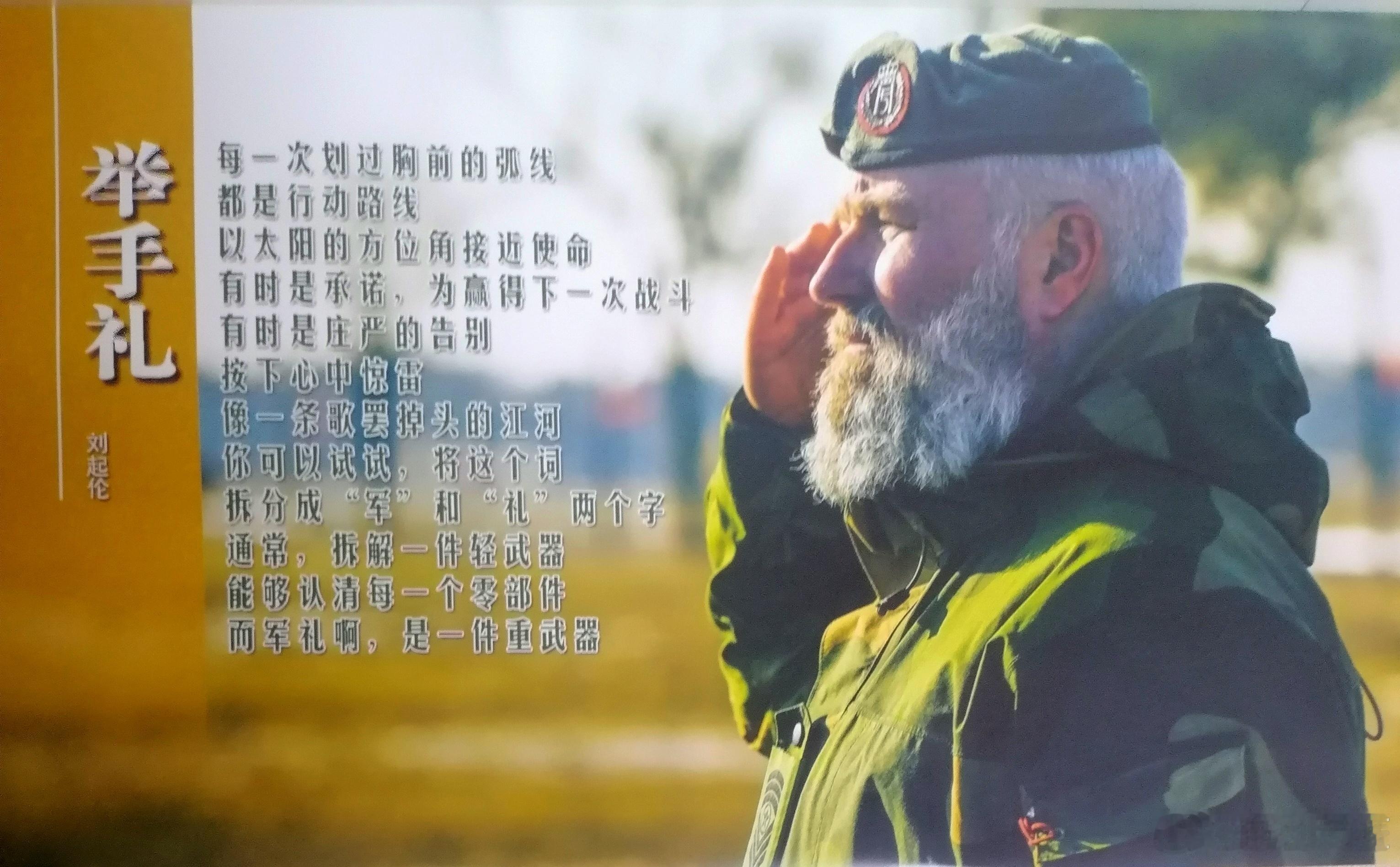 读书军事 《举手礼》刘起伦每一次划过胸前的弧线都是行动路线以太阳的方位角接近使命