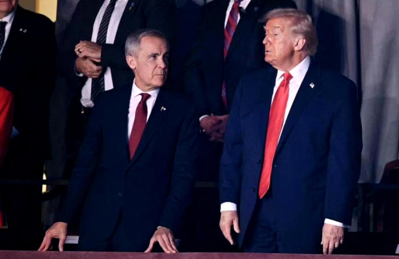 卡尼说，特朗普的关税威胁表明，加拿大需要摆脱对美国的贸易依赖。 ​​​