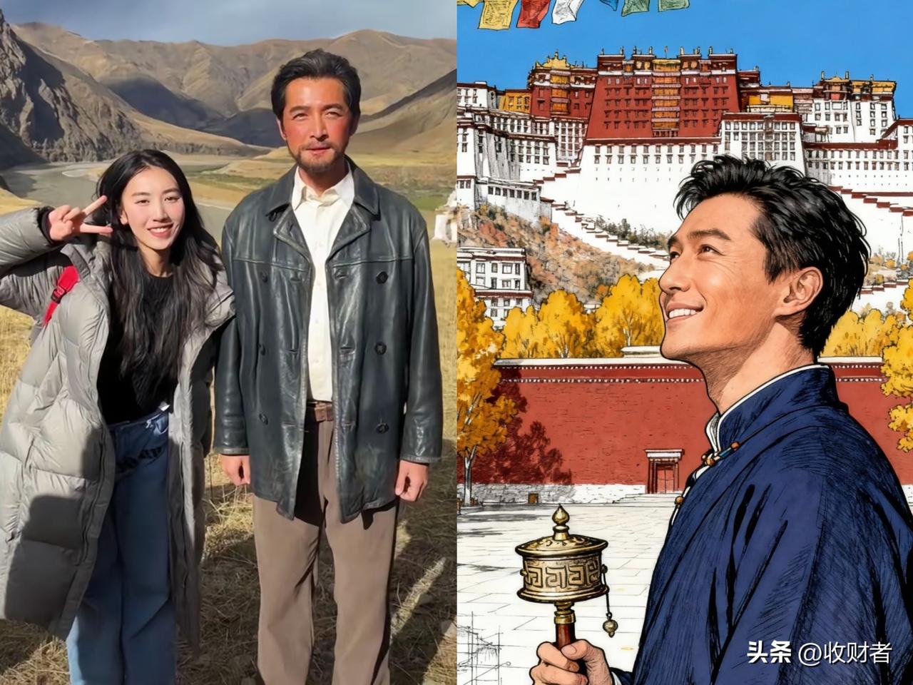 胡歌走了
不是回老家，
而是去了西藏，获得了新身份
扎根西藏，成了首位“西藏国际