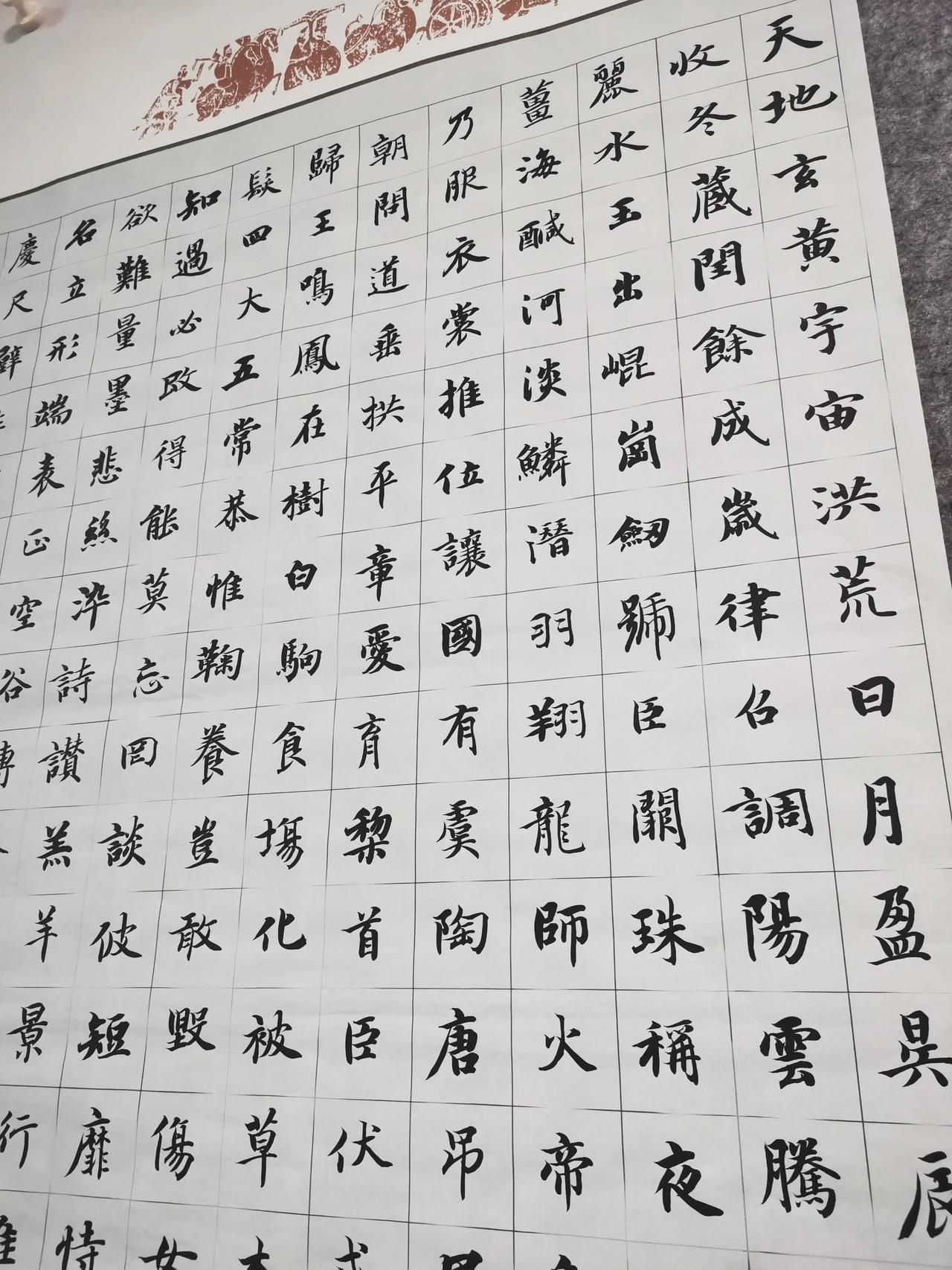 你们喜欢练字吗感受智永的韵律感