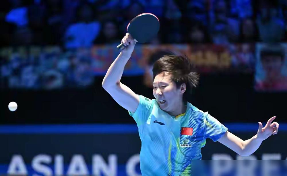 王曼昱又输了孙颖莎。两局领先，第五局天王山又领先，最后还是被摁死，这球打的，懂的