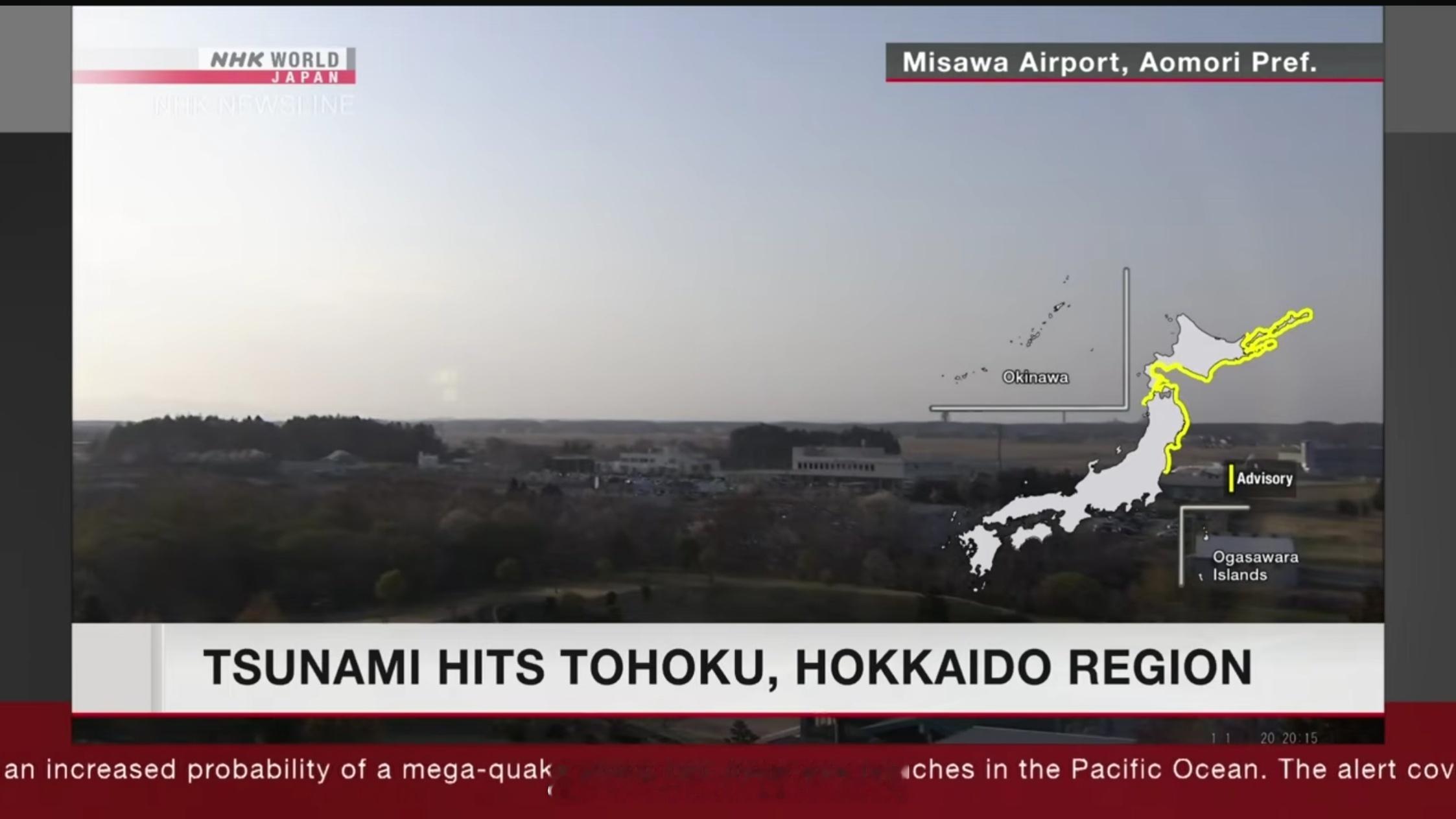 日本附近海域又发生大地震了  日本东北部海域于当地时间 4 月 20 日 16 