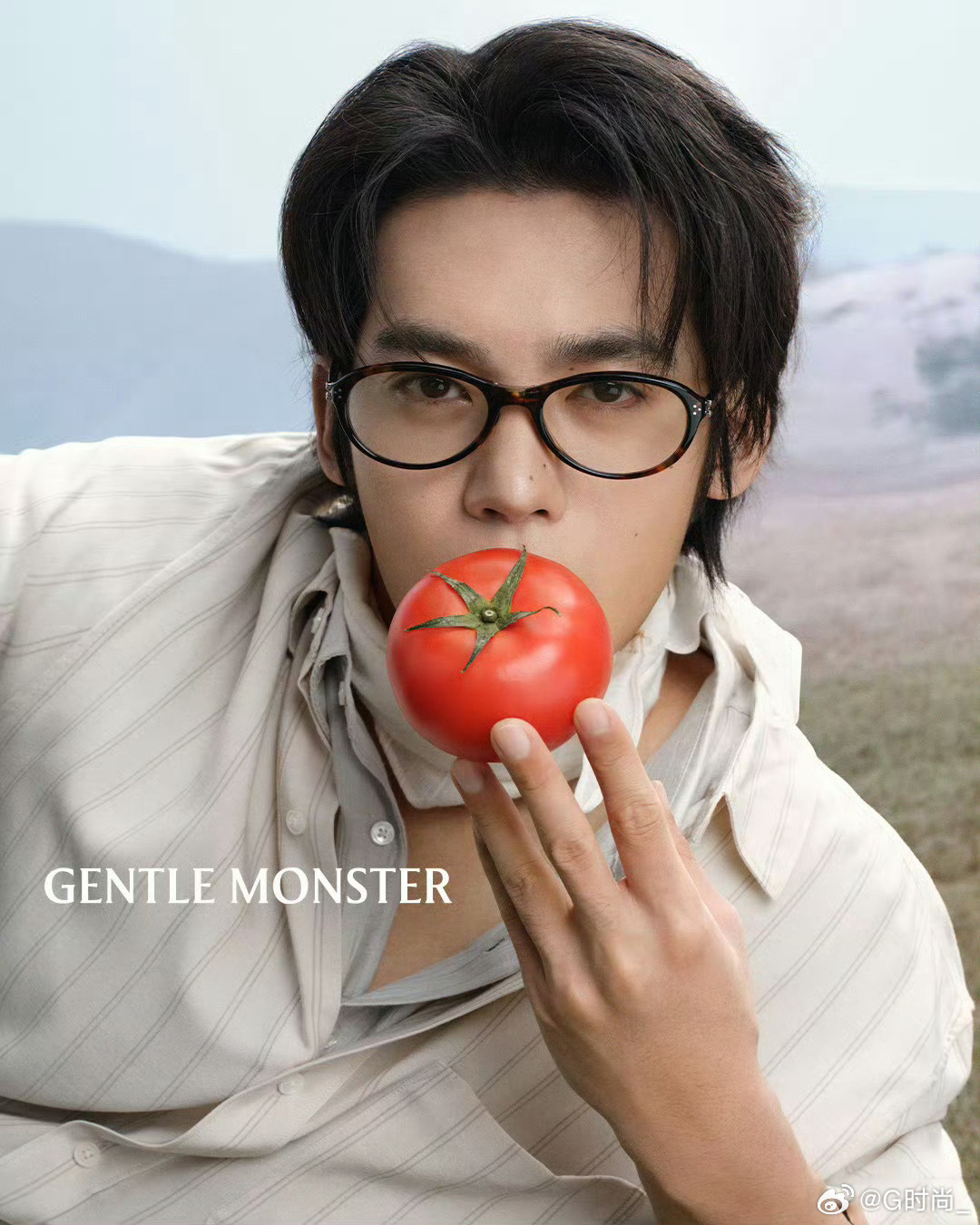 解锁新鲜造型！于适佩戴GENTLE MONSTER眼镜，亮相Veggie系列大片