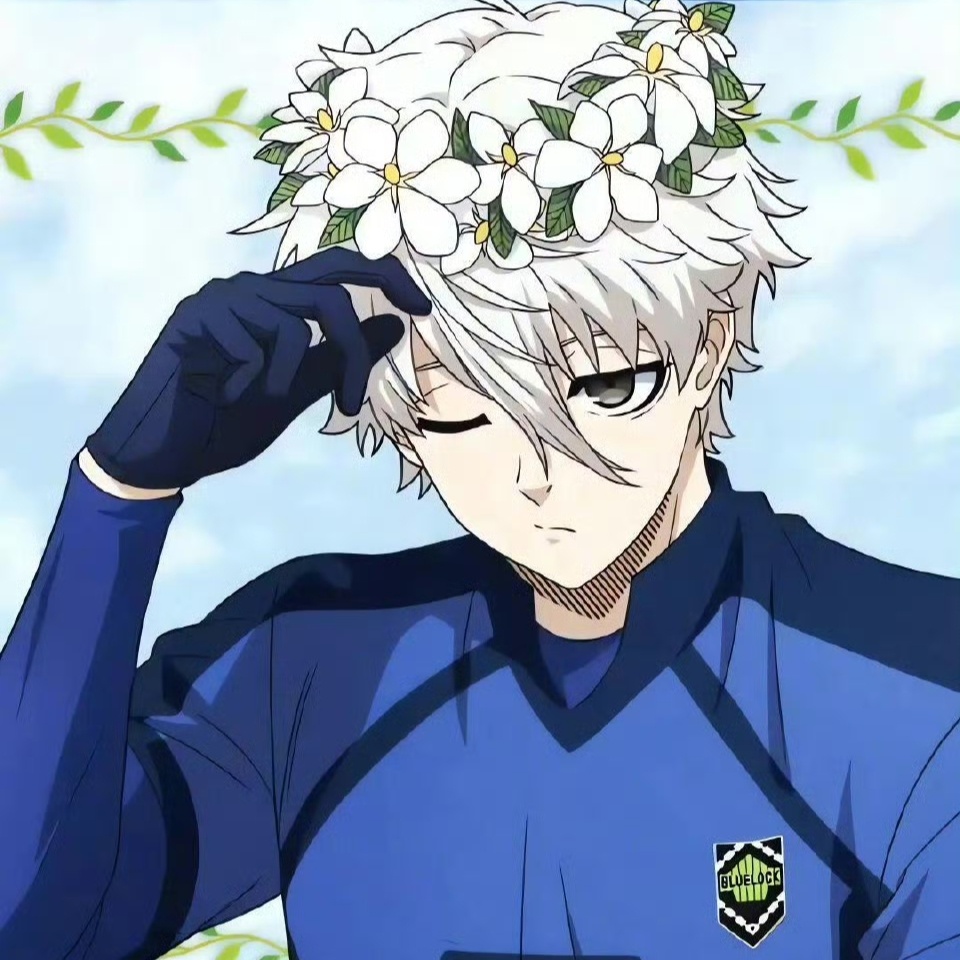 #蓝色监狱[超话]##蓝色监狱# 花冠柄图，修了一组头像，抱图吱~ ​​​