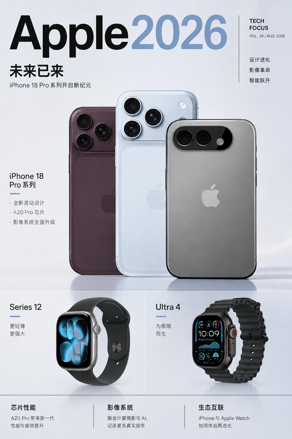 9月10日 Apple秋季发布会的核心产品对于数码爱好者来说，今年果子的iPho