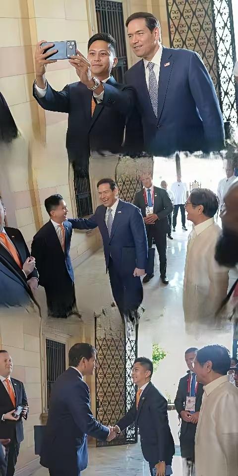你根本想不到，这张自拍，信息量比马拉坎南宫里任何一份外交文件都大！

美国国务卿
