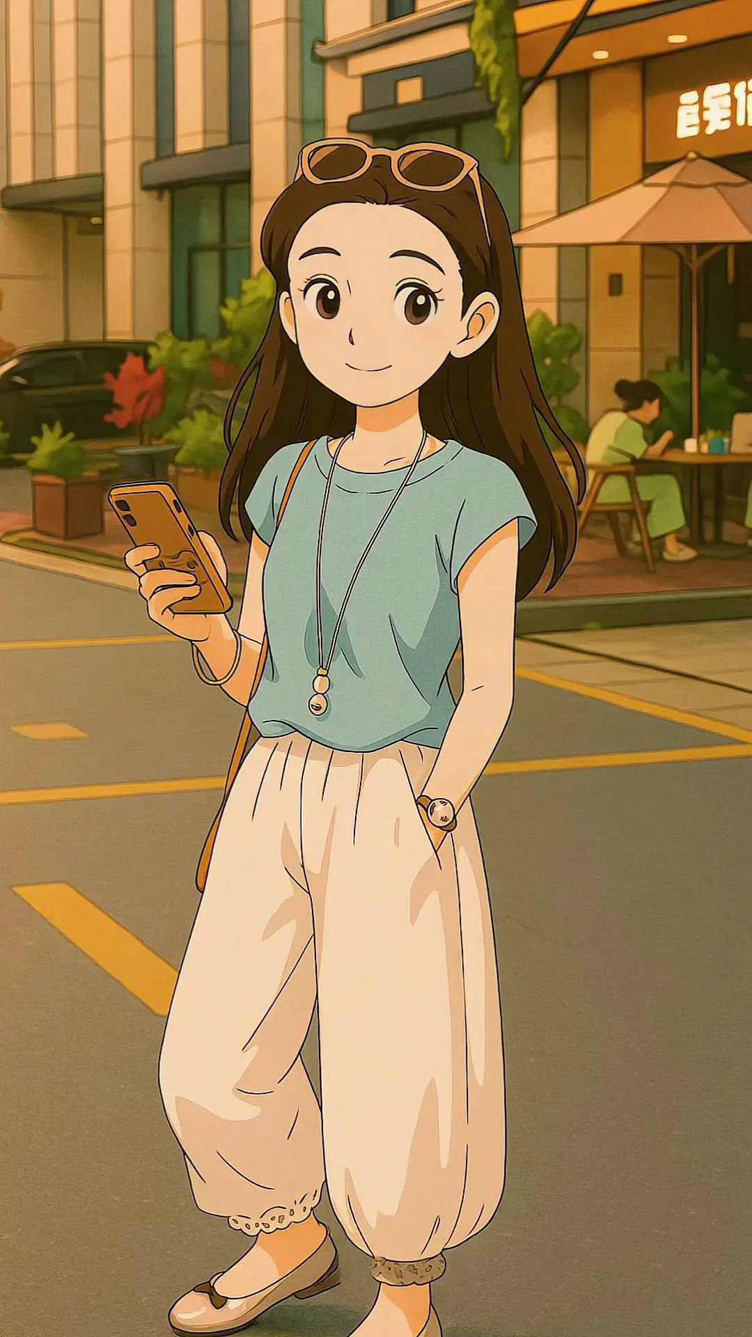 摆脱路人感的小个子女生穿搭 自带松弛感的慵懒风穿搭