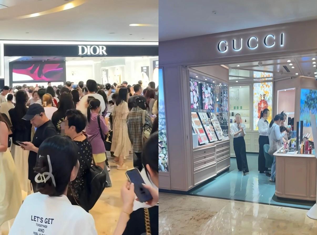 邓为、张凌赫南京德基活动当天的柜台情况🈶 ​​​