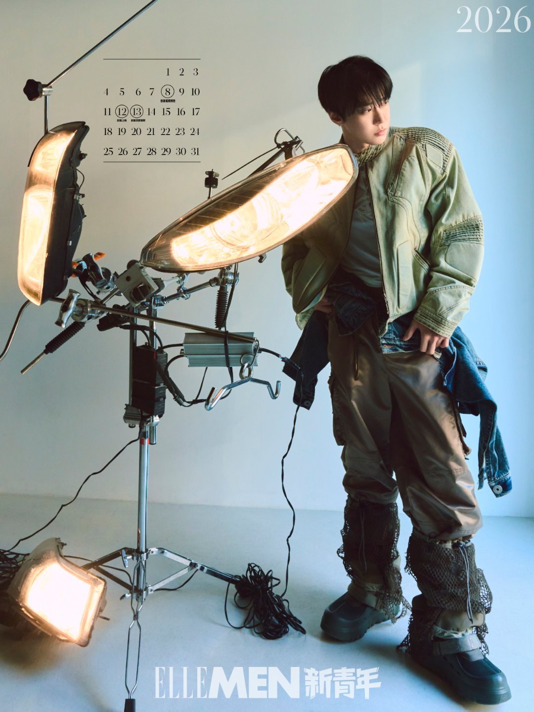 道英ELLEMEN新青年中国首封道英EternalYoung青春大片道英登ELL